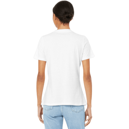 BELLA+CANVAS ® Women’s Relaxed Jersey Short Sleeve V - Neck Tee - T-Shirts - SwagWear