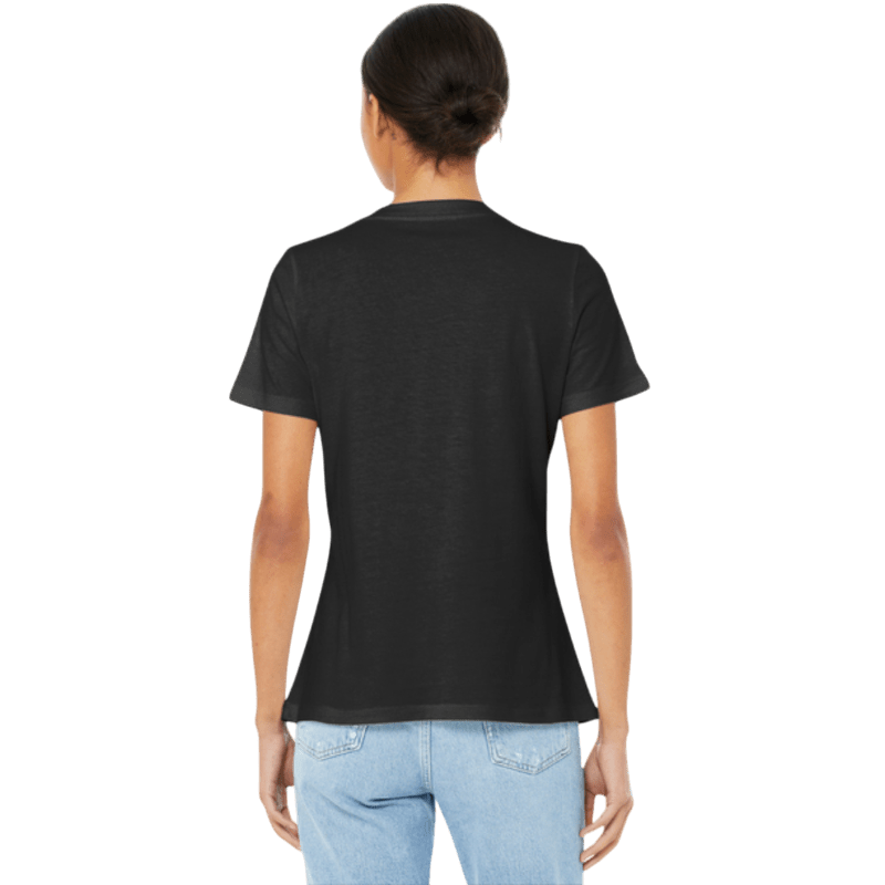 BELLA+CANVAS ® Women’s Relaxed Jersey Short Sleeve V - Neck Tee - T-Shirts - SwagWear