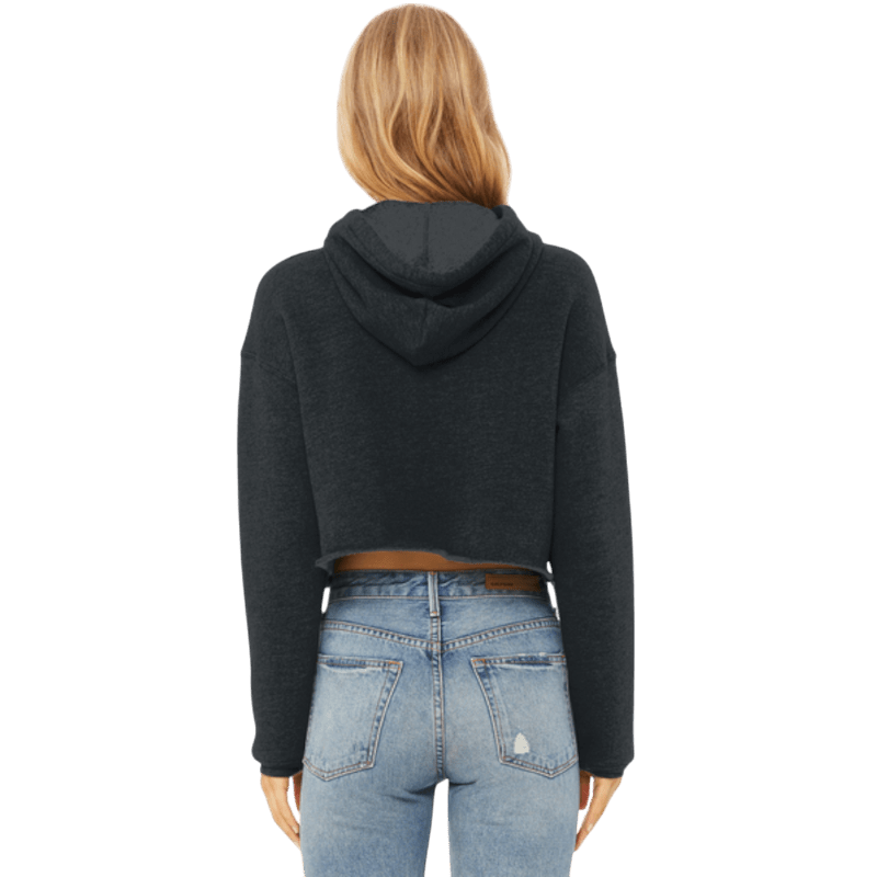 BELLA+CANVAS ® Women’s Sponge Fleece Cropped Fleece Hoodie - Sweatshirts - SwagWear