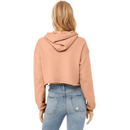 BELLA+CANVAS ® Women’s Sponge Fleece Cropped Fleece Hoodie - Sweatshirts - SwagWear