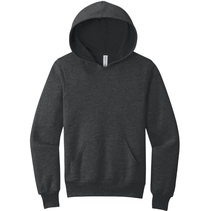 BELLA+CANVAS ® Youth Sponge Fleece Pullover Hoodie - Hoodies - SwagWear