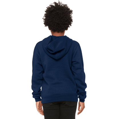 BELLA+CANVAS ® Youth Sponge Fleece Pullover Hoodie - Hoodies - SwagWear