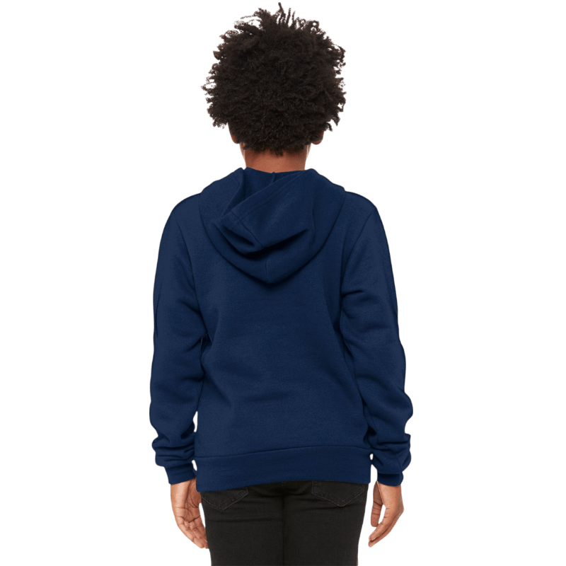 BELLA+CANVAS ® Youth Sponge Fleece Pullover Hoodie - Hoodies - SwagWear