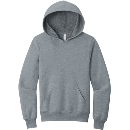 BELLA+CANVAS ® Youth Sponge Fleece Pullover Hoodie - Hoodies - SwagWear