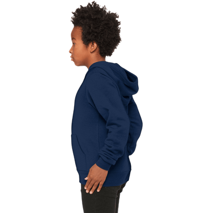 BELLA+CANVAS ® Youth Sponge Fleece Pullover Hoodie - Hoodies - SwagWear