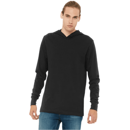 BELLA+CANVAS ® Unisex Jersey Long Sleeve Hoodie - Hoodies - SwagWear