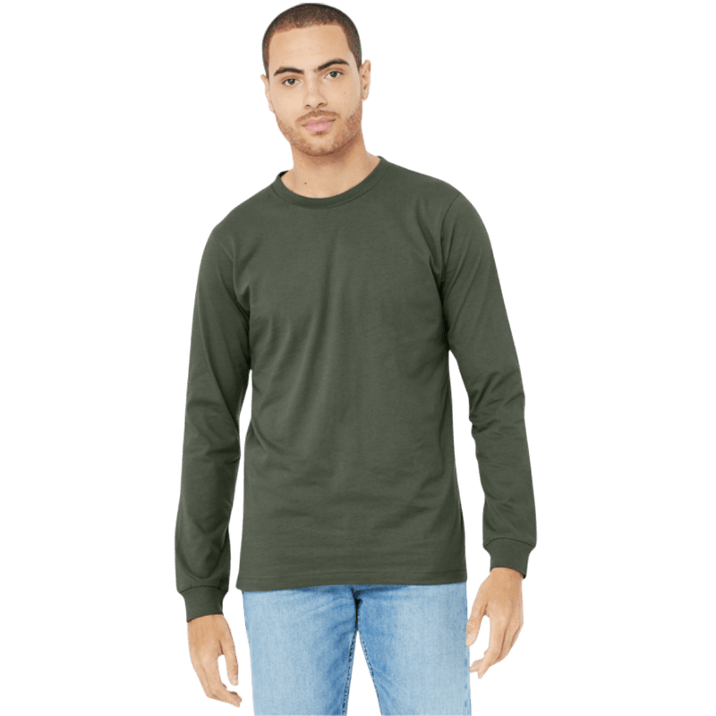 BELLA+CANVAS ® Unisex Jersey Long Sleeve Tee - Long-Sleeved T-Shirts - SwagWear