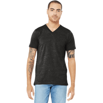 BELLA+CANVAS ® Unisex Jersey Short Sleeve V-Neck Tee - T-Shirts - SwagWear