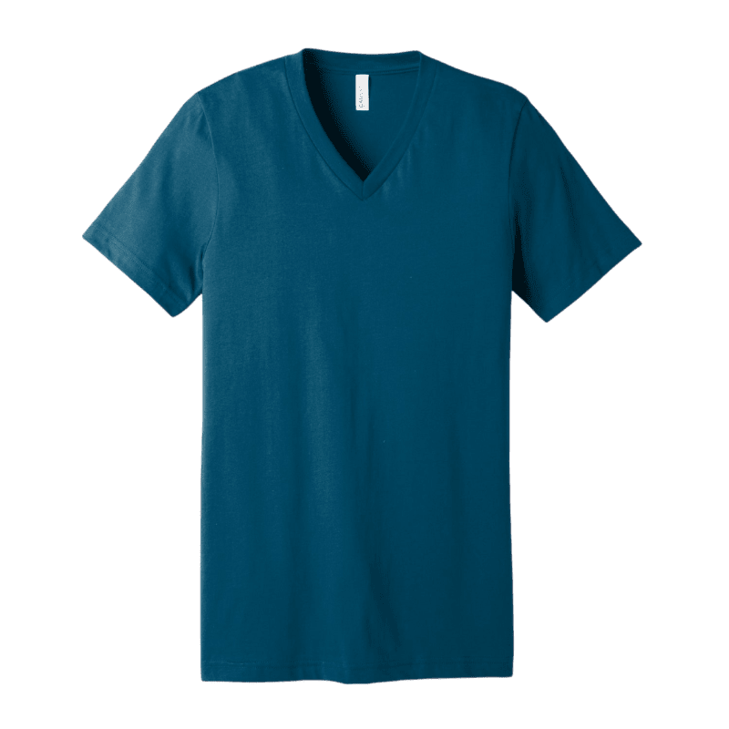 BELLA+CANVAS ® Unisex Jersey Short Sleeve V-Neck Tee - T-Shirts - SwagWear