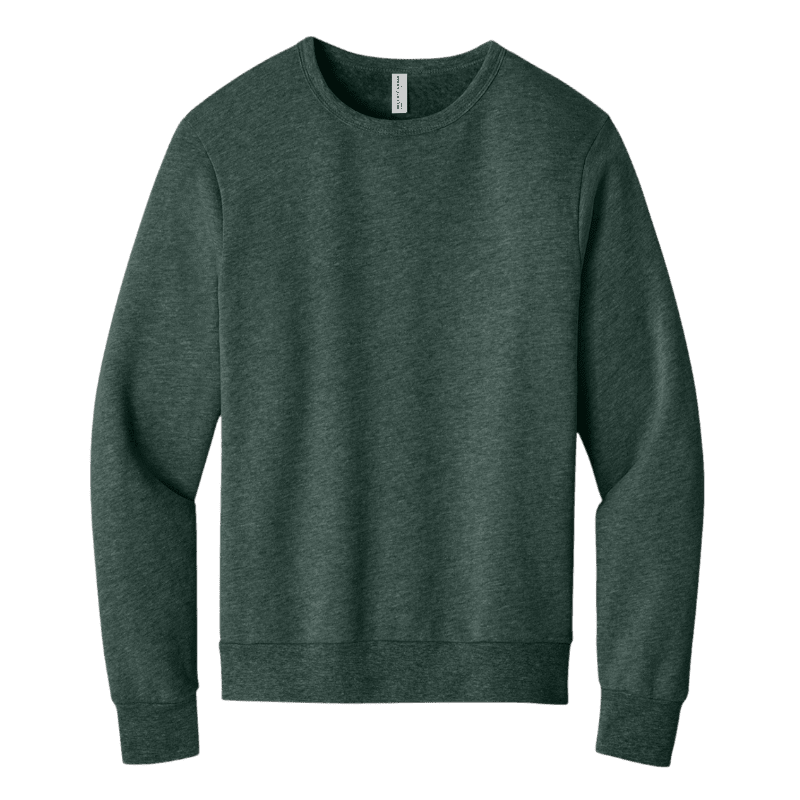 BELLA+CANVAS® Unisex Sponge Fleece Classic Crewneck Sweatshirt - Sweatshirts - SwagWear