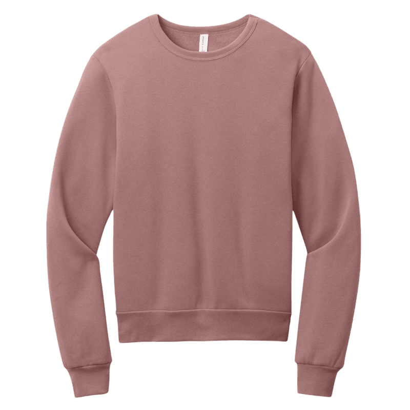 BELLA+CANVAS® Unisex Sponge Fleece Classic Crewneck Sweatshirt - Sweatshirts - SwagWear