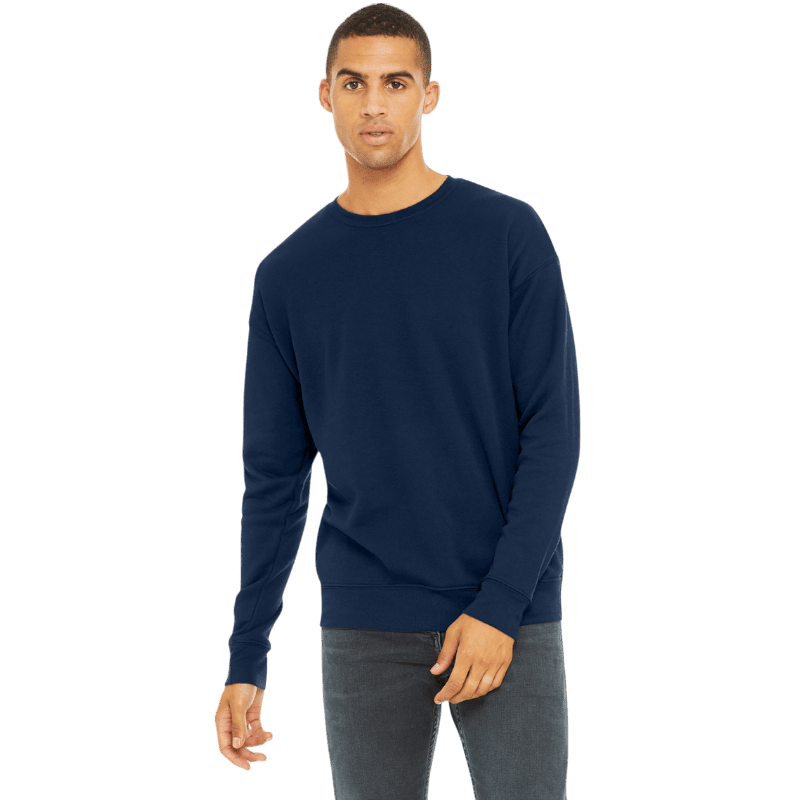BELLA+CANVAS ® Unisex Sponge Fleece Drop Shoulder Sweatshirt - Sweatshirts - SwagWear
