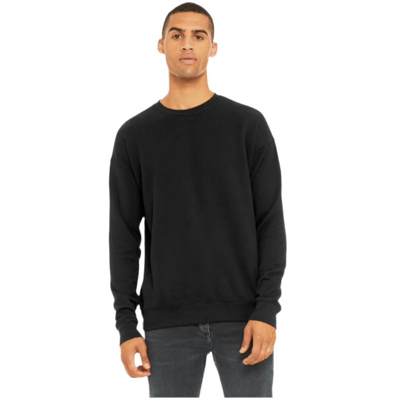 BELLA+CANVAS ® Unisex Sponge Fleece Drop Shoulder Sweatshirt - Sweatshirts - SwagWear