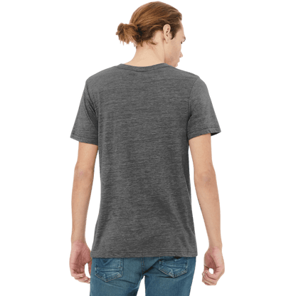 BELLA+CANVAS® Unisex Textured Jersey V-Neck Tee - T-Shirts - SwagWear