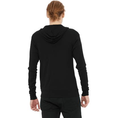 BELLA+CANVAS ® Unisex Triblend Full-Zip Lightweight Hoodie - Full-Zip Hoodies - SwagWear