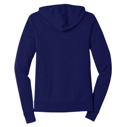 BELLA+CANVAS ® Unisex Triblend Full-Zip Lightweight Hoodie - Full-Zip Hoodies - SwagWear