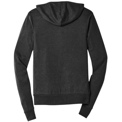 BELLA+CANVAS ® Unisex Triblend Full-Zip Lightweight Hoodie - Full-Zip Hoodies - SwagWear