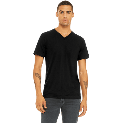 BELLA+CANVAS ® Unisex Triblend Short Sleeve V-Neck Tee - T-Shirts - SwagWear