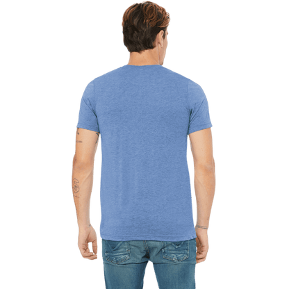 BELLA+CANVAS ® Unisex Triblend Short Sleeve V-Neck Tee - T-Shirts - SwagWear