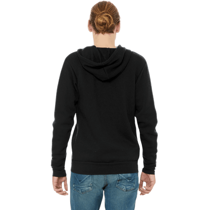 BELLA+CANVAS ® Unisex Triblend Sponge Fleece Full-Zip Hoodie - Full-Zip Hoodies - SwagWear