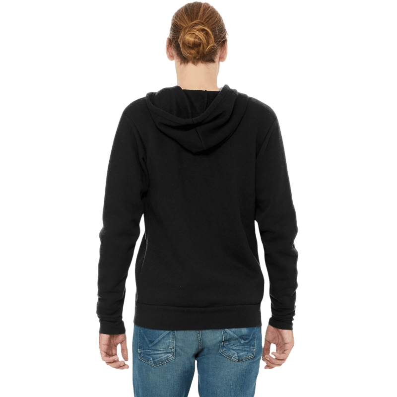 BELLA+CANVAS ® Unisex Triblend Sponge Fleece Full-Zip Hoodie - Full-Zip Hoodies - SwagWear