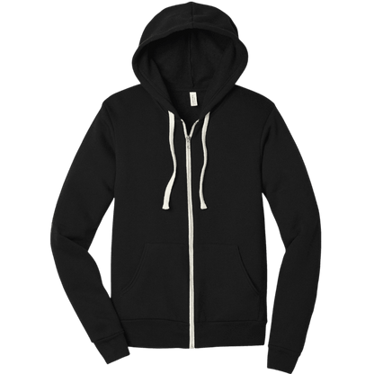 BELLA+CANVAS ® Unisex Triblend Sponge Fleece Full-Zip Hoodie - Full-Zip Hoodies - SwagWear