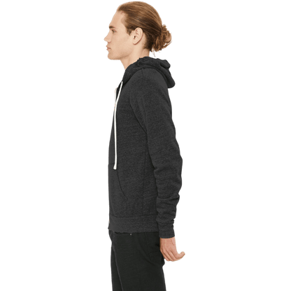 BELLA+CANVAS ® Unisex Triblend Sponge Fleece Full-Zip Hoodie - Full-Zip Hoodies - SwagWear