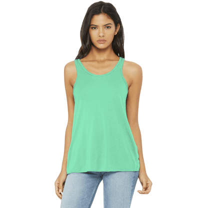BELLA+CANVAS ® Women’s Flowy Racerback Tank - Tank Tops - SwagWear