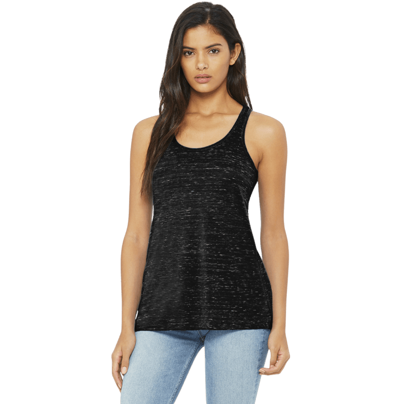 BELLA+CANVAS ® Women’s Flowy Racerback Tank - Tank Tops - SwagWear