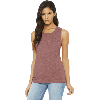 BELLA+CANVAS ® Women’s Flowy Scoop Muscle Tank - Tank Tops - SwagWear