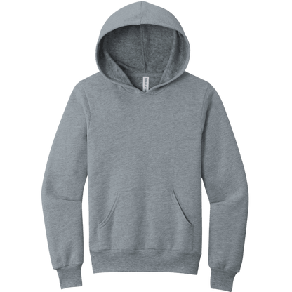 BELLA+CANVAS ® Youth Sponge Fleece Pullover Hoodie - Hoodies - SwagWear