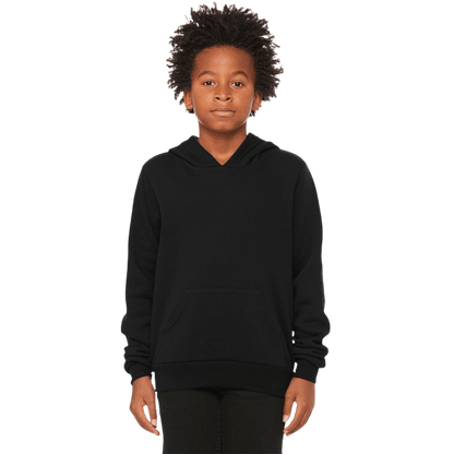 BELLA+CANVAS ® Youth Sponge Fleece Pullover Hoodie - Hoodies - SwagWear