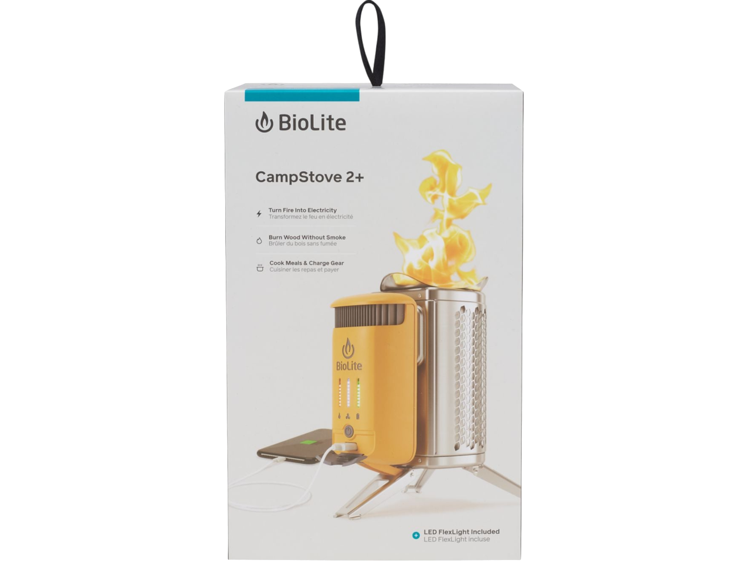 BioLite CampStove 2+ - Orange - Outdoor Grills