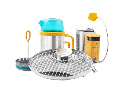 BioLite CampStove Complete Cook Kit - Orange - Outdoor Grills