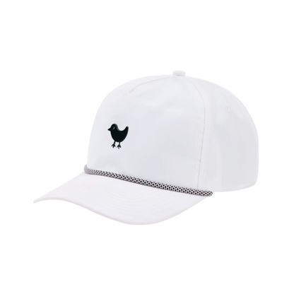 Birdie Rope Hat - White - Hats