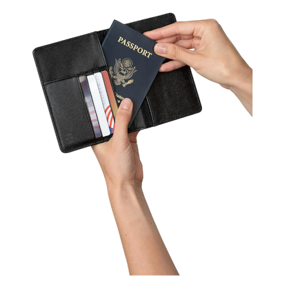 Brookstone RFID Passport Wallet