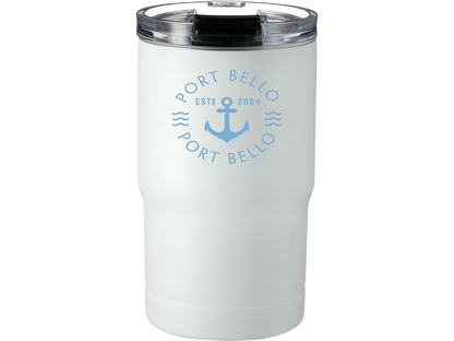 Bluff 12oz Vacuum Tumbler & Cooler - White / 12oz - Tumblers