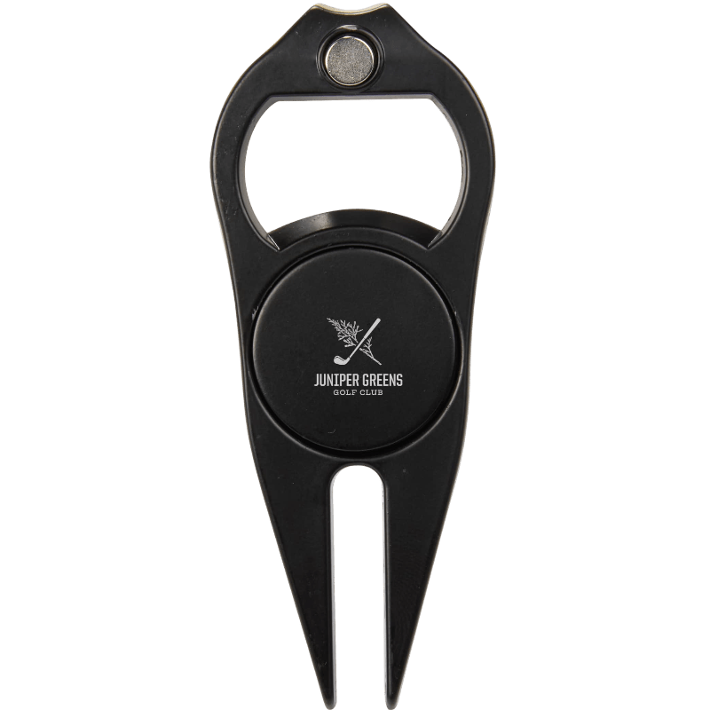 Bottle Opener Divot Tool with Ball Marker - Golf Accessories - SwagWear