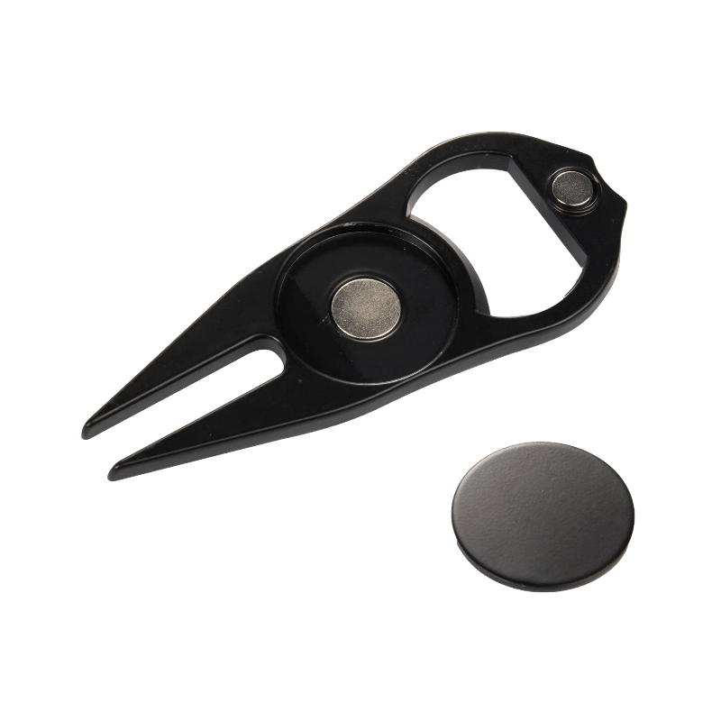 Bottle Opener Divot Tool with Ball Marker - Golf Accessories - SwagWear