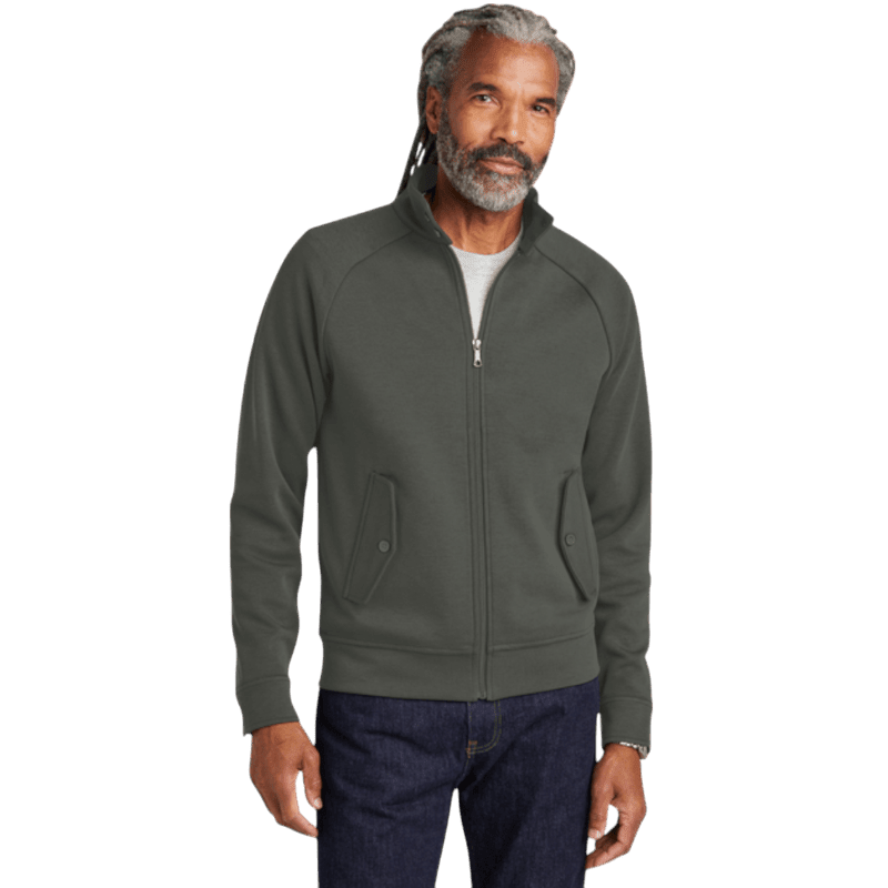 Brooks Brothers® Double-Knit Full-Zip - Jackets - SwagWear