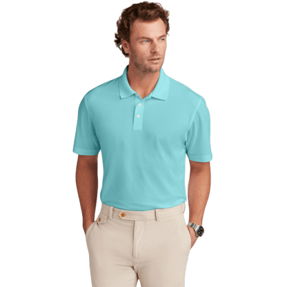 Brooks Brothers® Mesh Pique Performance Polo - Polos - SwagWear