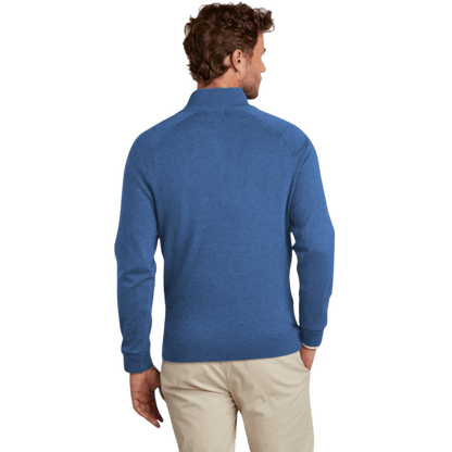 Brooks Brothers® Cotton Stretch 1/4 - Zip Sweater - Pullovers - SwagWear