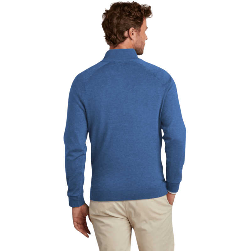 Brooks Brothers® Cotton Stretch 1/4 - Zip Sweater - Pullovers - SwagWear