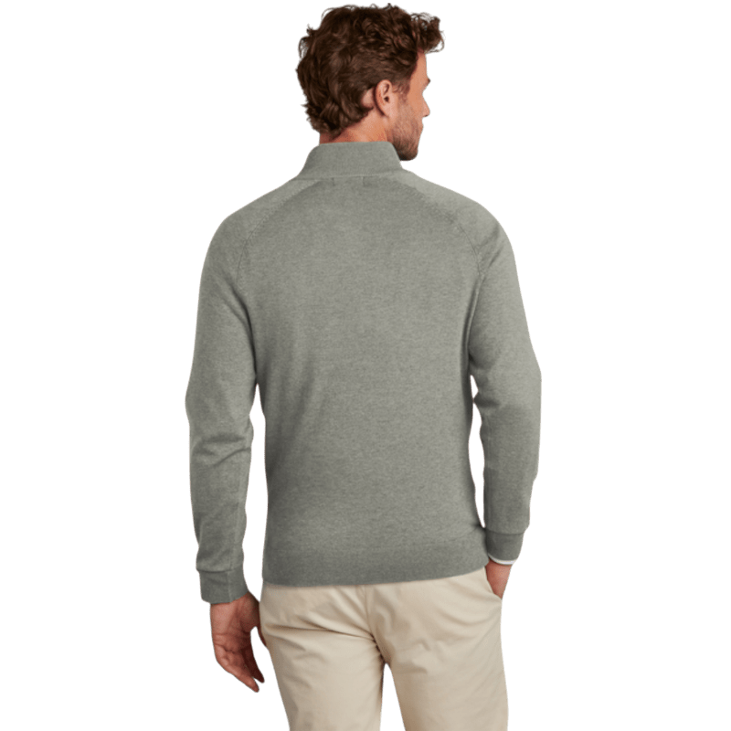 Brooks Brothers® Cotton Stretch 1/4 - Zip Sweater - Pullovers - SwagWear