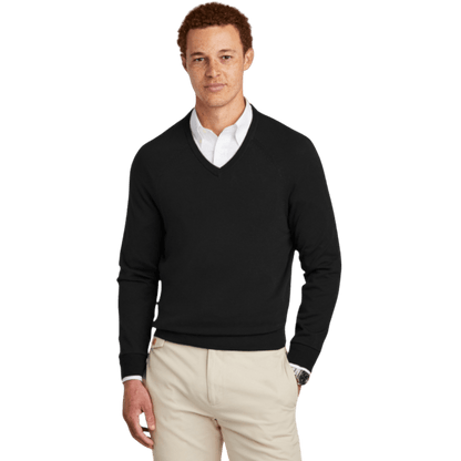 Brooks Brothers® Cotton Stretch V - Neck Sweater - Sweaters - SwagWear