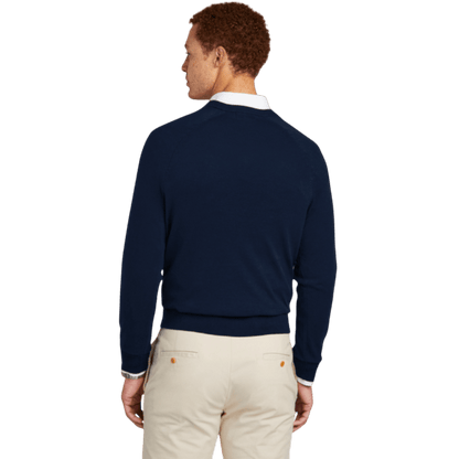 Brooks Brothers® Cotton Stretch V - Neck Sweater - Sweaters - SwagWear