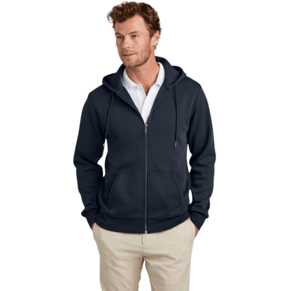Brooks Brothers® Double - Knit Full - Zip Hoodie - Full - Zip Hoodies - SwagWear