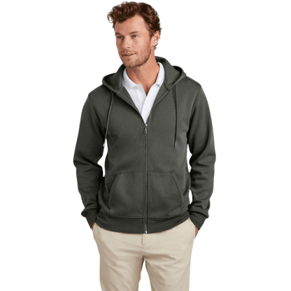 Brooks Brothers® Double - Knit Full - Zip Hoodie - Full - Zip Hoodies - SwagWear