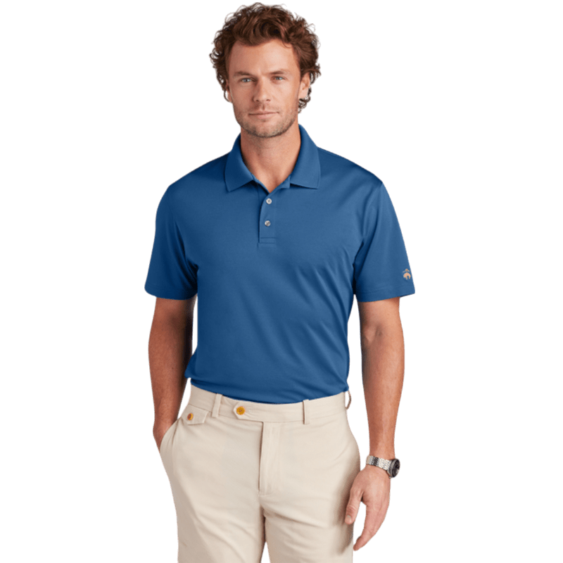 Brooks Brothers® Mesh Pique Performance Polo - Polos - SwagWear