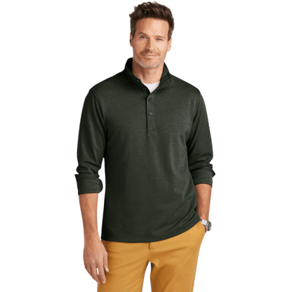 Brooks Brothers® Mid - Layer Stretch 1/2 - Button - Pullovers - SwagWear